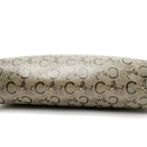 CELINE clutch bag C brazone beige PVC leather - Picture 3 of 6